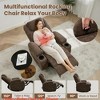 Rocker Recliner Chair w/ Massage and Heat, 360° Swivel and Rocking Function, Overstuffed Arms and Back for Ultimate Comfort - 4 of 4