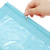 Unique Bargains Pencil Case for 3 Ring Binder Smooth Zipper Transparent Window for Folders - 3 of 4