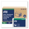 Tork Small Pack Foodservice Cloth, 1-Ply, 11.75 x 14.75, Unscented, White with Red Stripe, 50/Poly Pack, 4 Packs/Carton - image 2 of 4