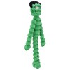 Multipet Crimpy Cuddlerz Green Halloween Frankenstein Dog Interactive Plush Toy - Green - 2 of 4