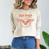 Simply Sage Market Women's Graphic Sweatshirt Free Spirit Distressed Eagle - 2 of 3