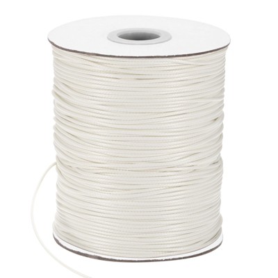 Unique Bargains Waxed Polyester Durable Flexible Beading Cord 1 Roll