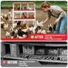 6-Hole Galvanized Chicken Nesting Box - Heavy Duty Egg Laying Box for Hens & Ducks | Rollout Egg Collection | Ventilated Design with Easy Access | - 3 of 4