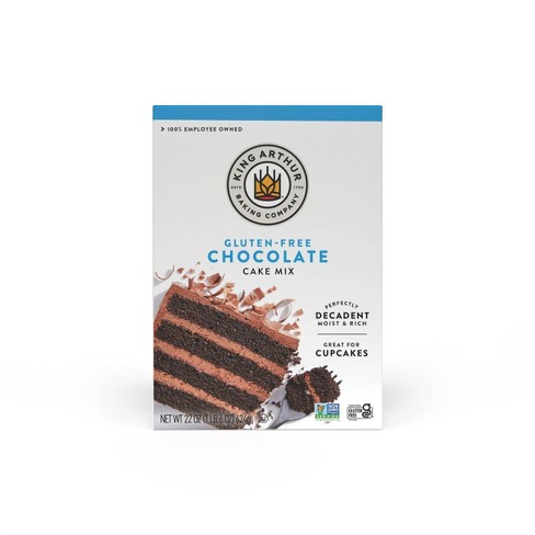 King Arthur Gluten Free Chocolate Cake Mix - 22oz : Target