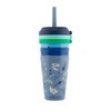 Reduce, Dining, Reduce 2oz 3pack Gogos Kids Straw Tumbler With Lid Set  Color Changing
