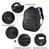 TSA Friendly Travel Laptop Backpack 17.3 inch XL Computer Backpack Water-Repellent College Daypack Business Backpack with RFID Pockets & USB Port - 4 of 4