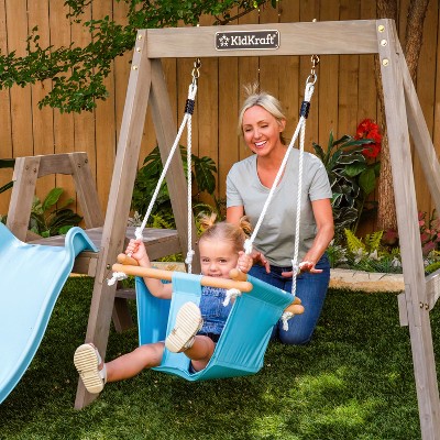 KidKraft My First Wooden Swing Set_2