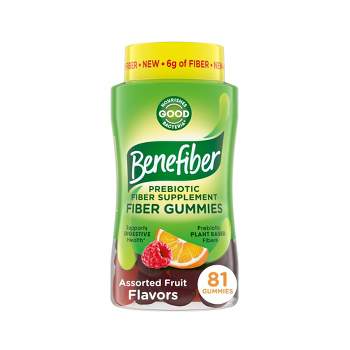Benefiber Prebiotic Fiber Gummies - 81ct