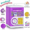 Electronic Piggy Bank for Kids with Password Code Lock and Auto Bill Slot Money Saving Cash Coin Box - 4 of 4