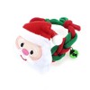 Unique Bargains Christmas Hair Rope Santa Claus Cartoon Bell for Christmas Red Green 1 Pc - 4 of 4