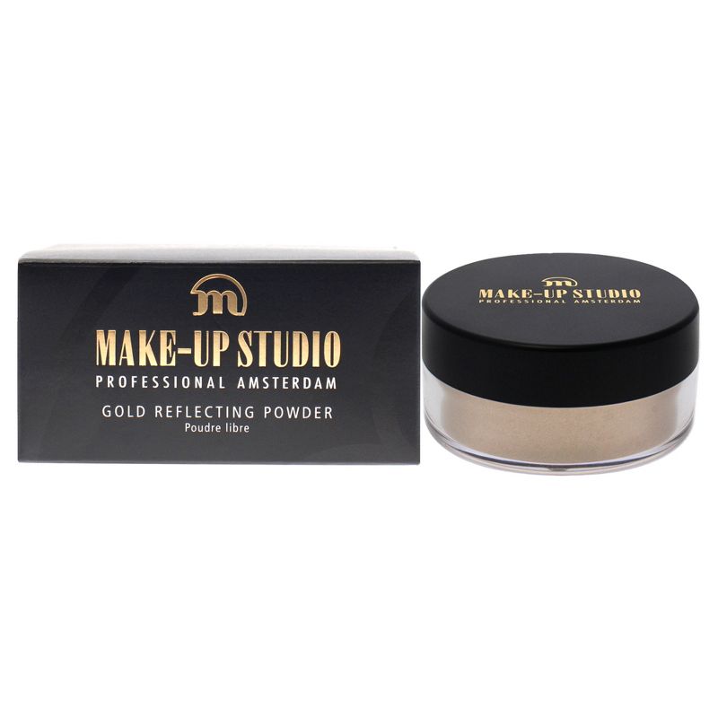 Gold Reflecting Powder Highlighter - Natural by Make-Up Studio for Women - 0.52 oz Highlighter, 1 of 8