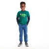 Andy & Evan  Toddler  Skater Dino Two-fer Tee - 4 of 4