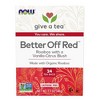 Better Off Red Tea by Now Foods  -  24 Bags - 2 of 4