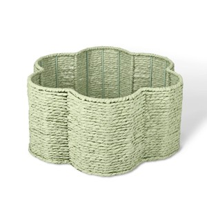 Novelty Open Woven Basket Flower - Bullseye's Playground™ : Target