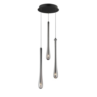ET2 Lighting Stillo 3 - Light Pendant in  Black