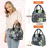OPUX Insulated Lunch Box Women, Cooler Bag Tote Girls Kids Teen Adult, Soft Reusable Thermal Meal Prep Purse - 3 of 4