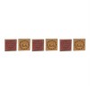 Tabletop Give Thanks Fall Sign Set of 6 – 5" Square MDF Seasonal Accent by Melrose - 4 of 4