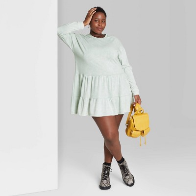 women's plus size sweatshirt dresses