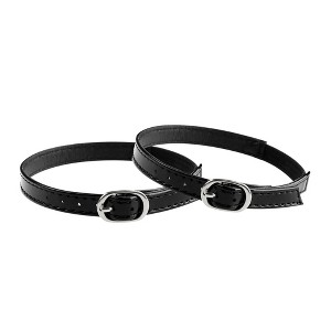 Allegra K Womens Elastic Detachable Buckle Shoe Ankle Straps Belt Band for Heels 33.5cm/13.19" 2 Pairs - 1 of 4