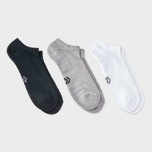 Men's Tonal 3pk No Show Socks - All In Motion™ 6-12 - 1 of 3