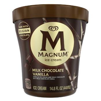 Magnum Tub Milk Chocolate Vanilla Ice Cream - 14.8oz
