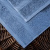 Luxury Cotton Heavyweight Ultra-Plush Towel Set by Blue Nile Mills - 3 of 4