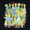Seven Times Six The Simpsons T-Shirt Men's Group Photo Character Short Sleeve Graphic Tee Black - 2 of 4