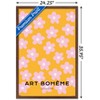 Trends International Art Bohème - Pink Flowers Framed Wall Poster Prints - 3 of 4