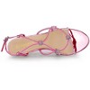 Allegra K Women's Rhinestone Strappy Slingback Stiletto Heel Sandals - 4 of 4