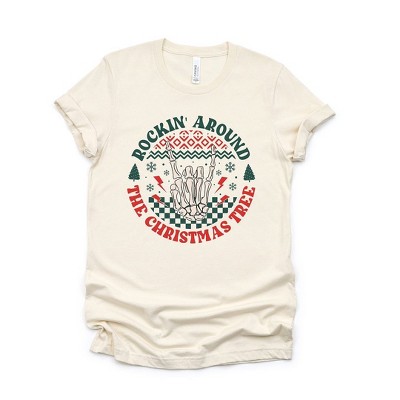 Simply Sage Market Women's Rockin' Around Hand Short Sleeve Graphic Tee