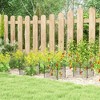 Outsunny Chicken Wire Cloche, 12" x 14" Plant Protectors from Animals, Metal Crop Cage to Keep Animals out of Garden, Set of 4, Black - 3 of 4
