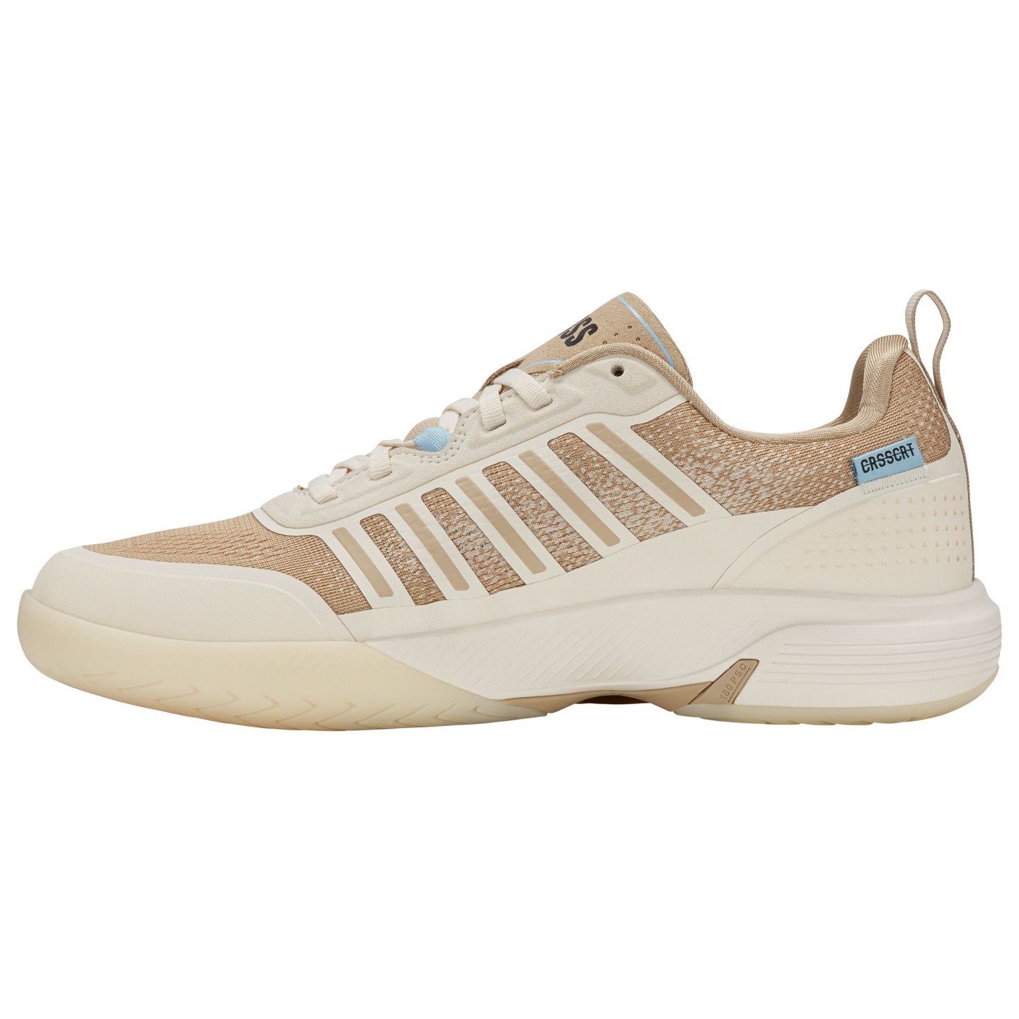 Мужские кроссовки K-Swiss Ultra Court Pickleball Shoe (Jet Stream/Irish Cream), цвет: Кремовый — фото 4