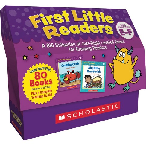 Scholastic First Little Readers Book Box Set, Level D, 5 Copies of 20  Titles - SC-811146, Scholastic Teaching Resources