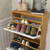 FATMOON Shoe Cabinet with 3 Flip Drawer - Storage Organizer for Entryway, Hallway and Living Room, Freestanding-Design for Family Homes - 4 of 4