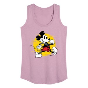 Women's - Disney - Mickey & Friends Graphic Racerback Tank - 1 of 4