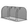 Outsunny Crop Cage with Two Zippered Doors, Storage Bag and Ground Stakes, Plant Protection Tent - 4 of 4