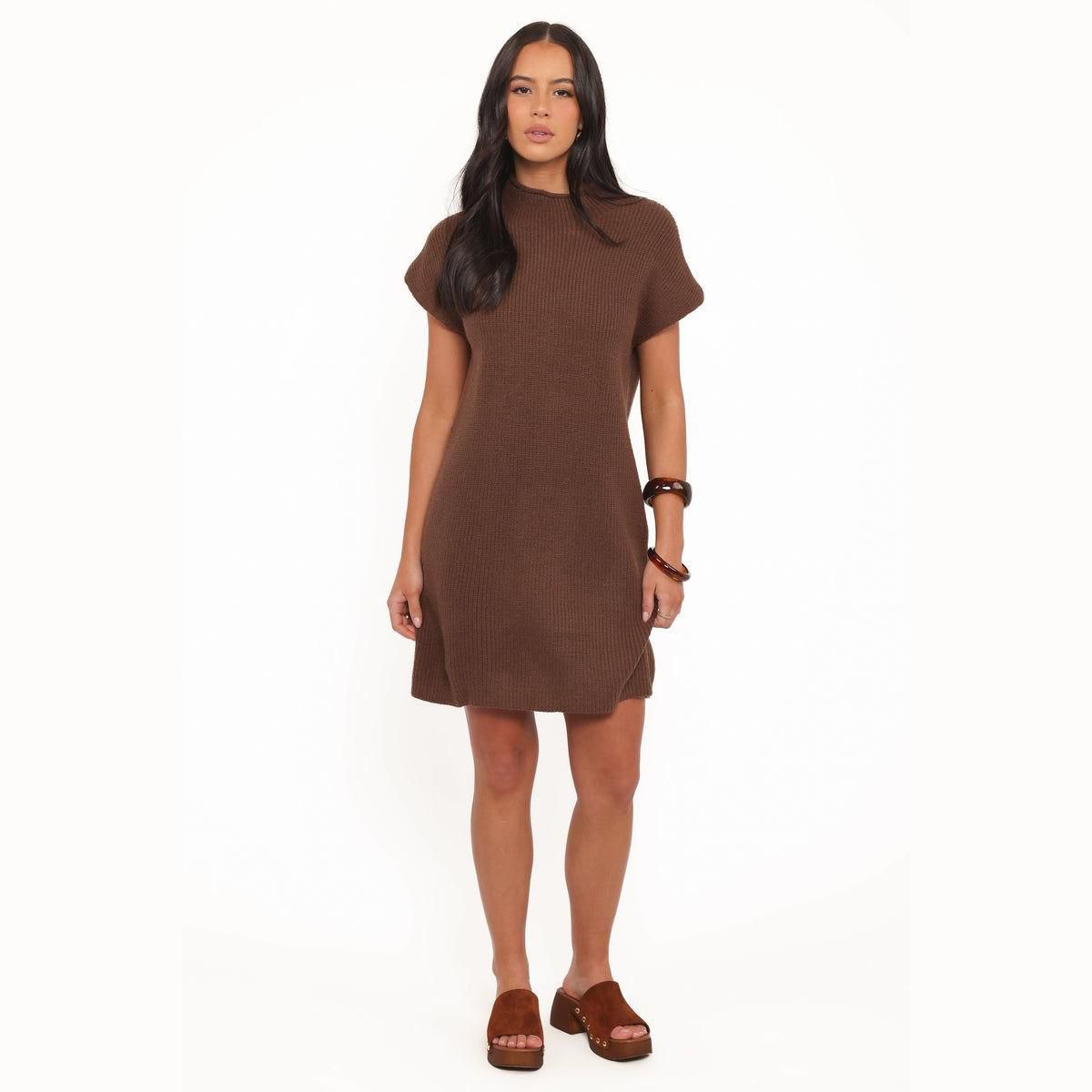 Wright Knit Mini Dress - thumbnail 5