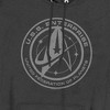 Star Trek Discovery Enterprise Crest Pullover Hoodie - 2 of 4