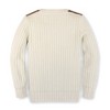Hope & Henry Boys'  Cotton Long Sleeve Crew Neck Pullover Sweater with Suede Detail, - 4 of 4