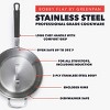 Bobby Flay 3.5qt Stainless Steel Covered Chef's Pan - 4 of 4