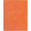 Unique Loom Solid Shag Solid Indoor Woven Area Rug - 2 of 4