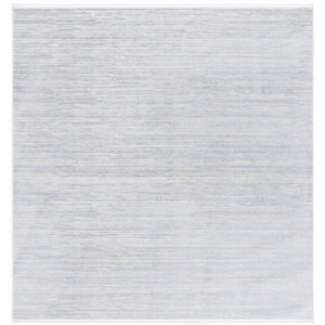 Mila MIL224 Power Loomed Indoor Area Rug - Light Blue/Grey - 6'7"x6'7"- Safavieh - 1 of 4