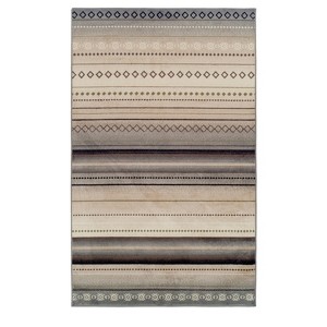 Geometric Indoor Area Rug or Runner By Blue Nile Mills - 1 of 4