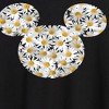 Women's - Disney - Mickey Head Daisies Oversized Graphic T-Shirt - 2 of 4