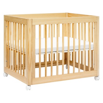 Natural Pine 8-in-1 Convertible Crib with Conversion Kits