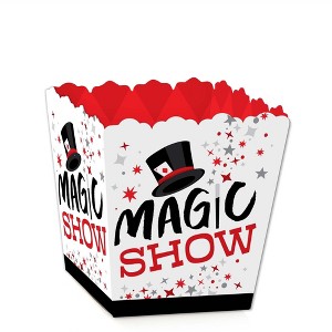 Big Dot of Happiness Ta-Da, Magic Show - Party Mini Favor Boxes - Magical Birthday Party Treat Candy Boxes - Set of 12 - 1 of 4