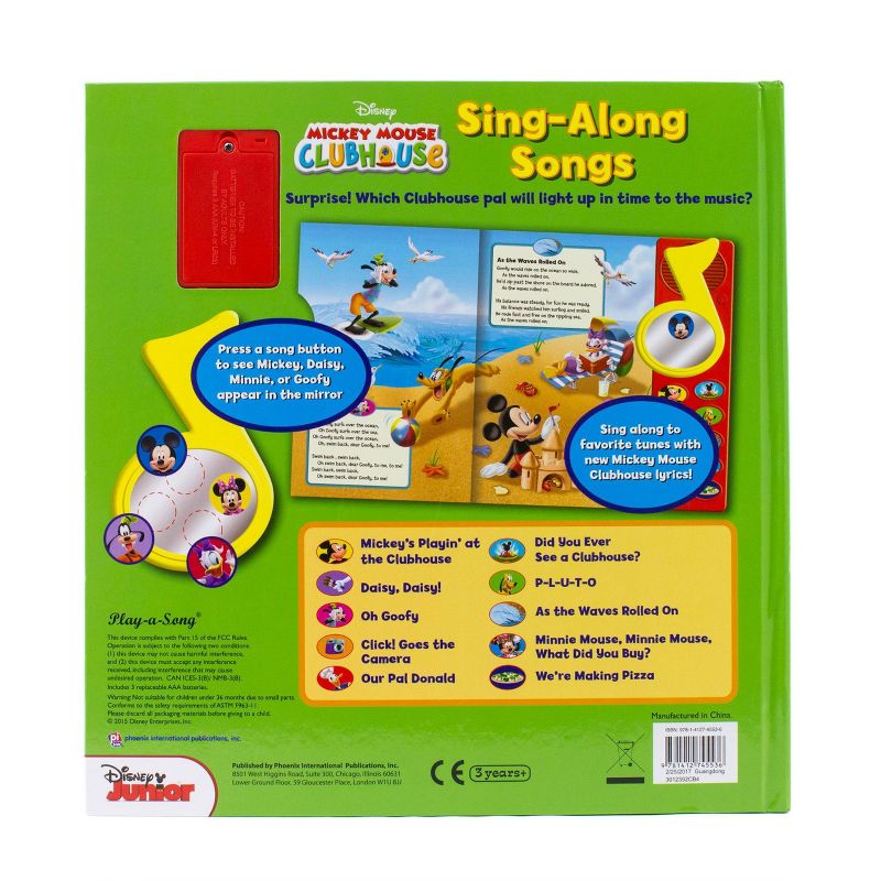 Disney Junior Mickey Mouse Clubhouse: Sing-Along Songs Sound Book - by  Pi Kids (Mixed Media Product), 4 of 5