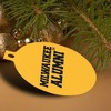 University of Wisconsin Milwaukee Official Panthers Alumn Aluminum Holiday Christmas Tree Ornament - 4 of 4