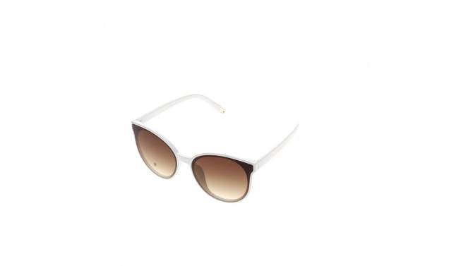 Women&#39;s Round Sunglasses - Universal Thread&#8482; Off White, 2 of 9, play video