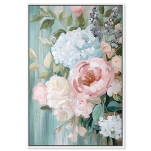 Art Remedy Petals of Spring II Pastel Floral Art  Framed - 1 of 4